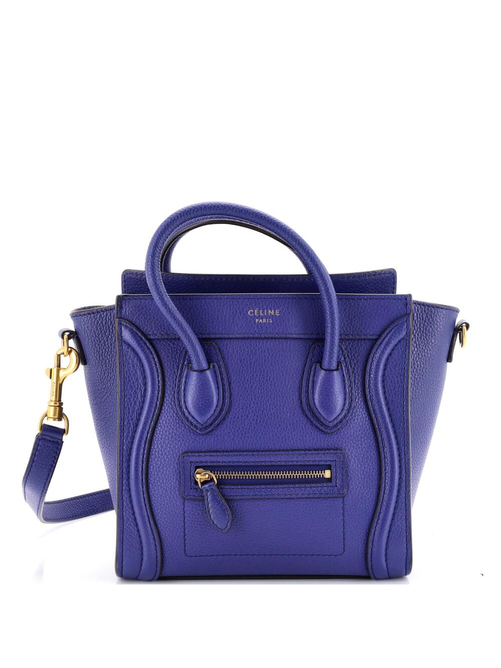 Celine Luggage Bag Grainy Leather Nano #364288C17B